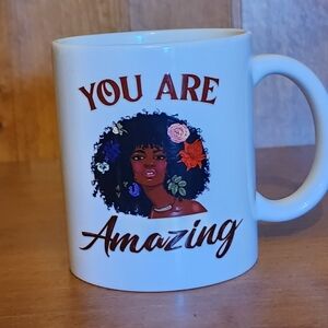 You are Amazing ceramic coffee mug, gift idea